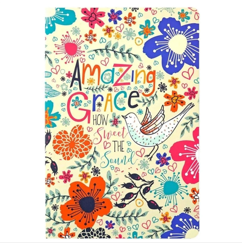 Inspirational Journal with Floral Design By Kerusso. 160 Pages New With Tag